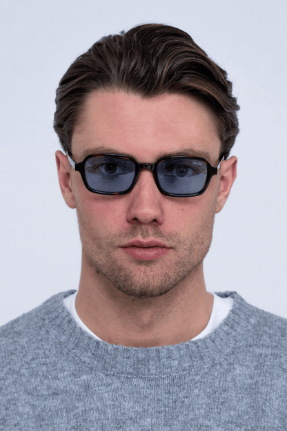 ÉTAT SUNGLASSES TORTOISE/BLUE