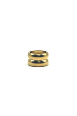 TWO-BAND RING GOLD